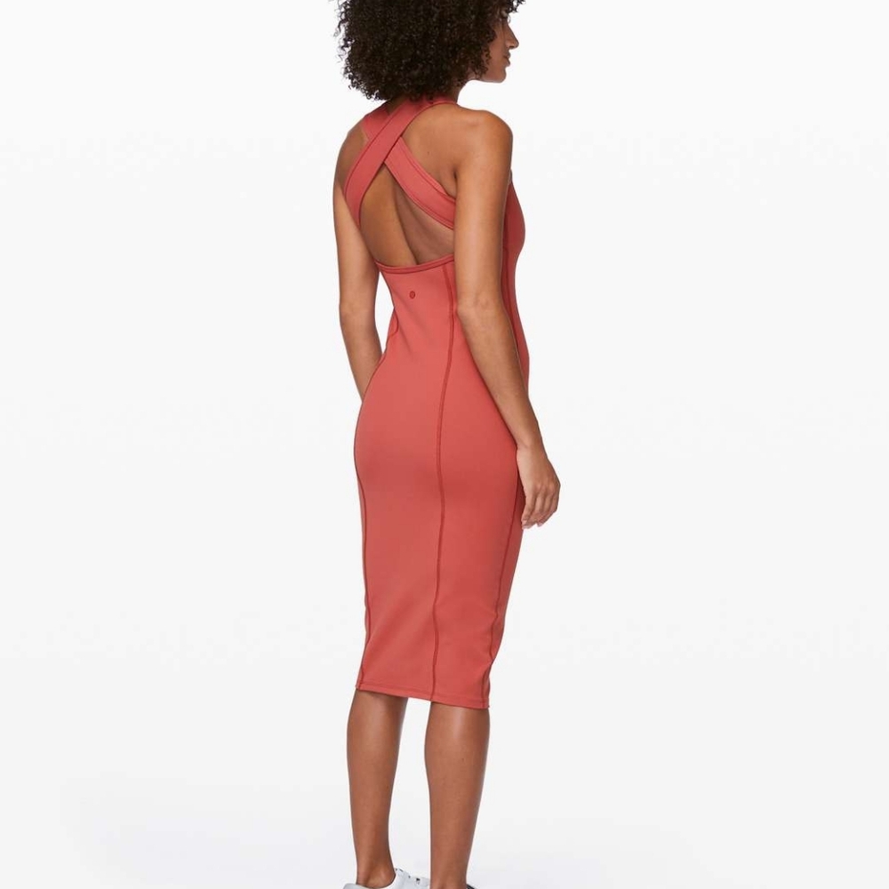 Lululemon Picnic Play Dress Brick Rose - Picture 2 of 9